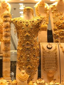 gold in Dubai airport